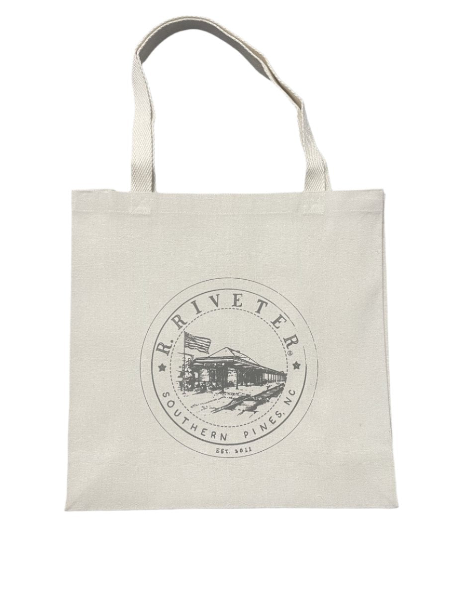 Train Station Shopper Tote | Natural SoPines