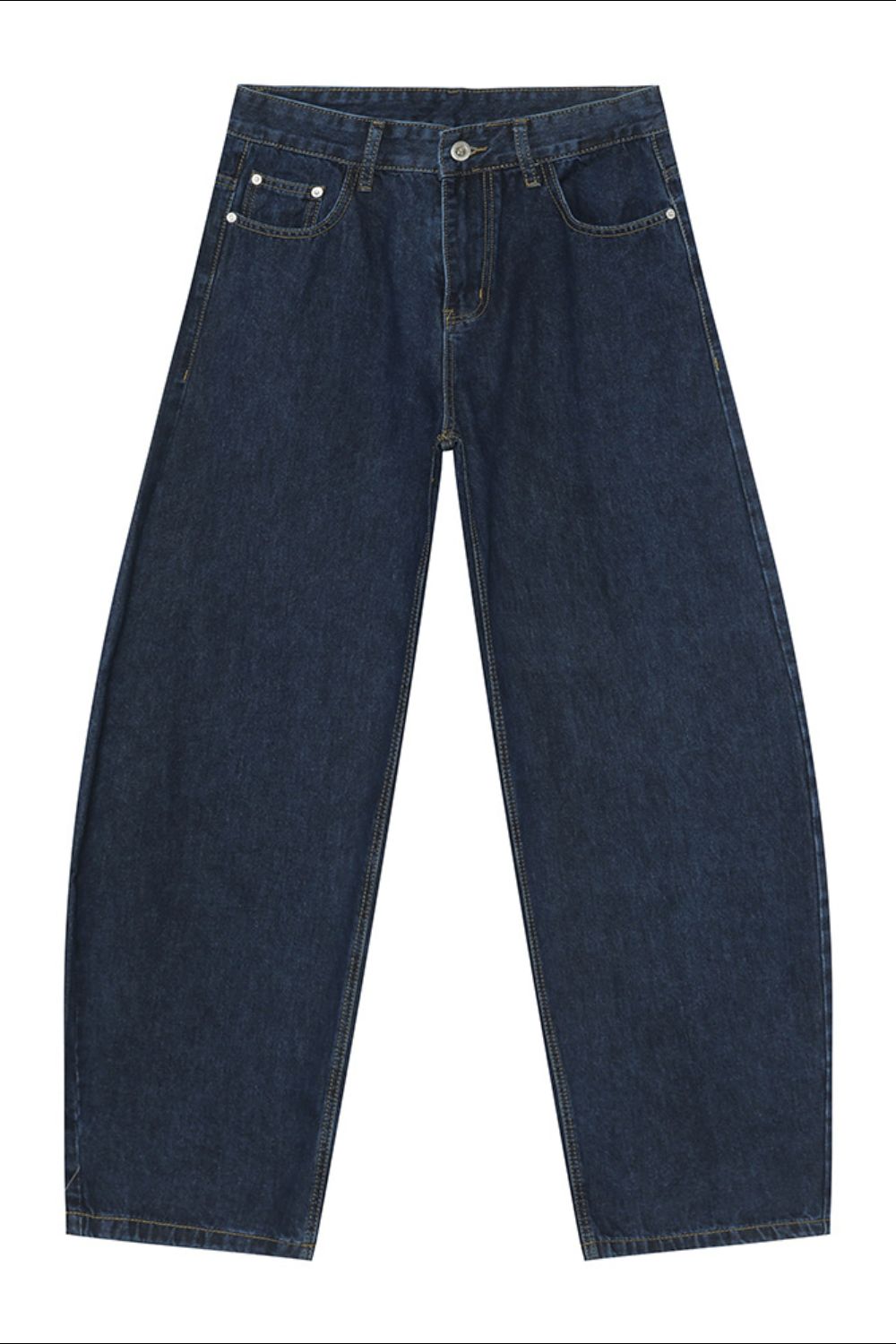 Wide Leg Jeans with Pockets