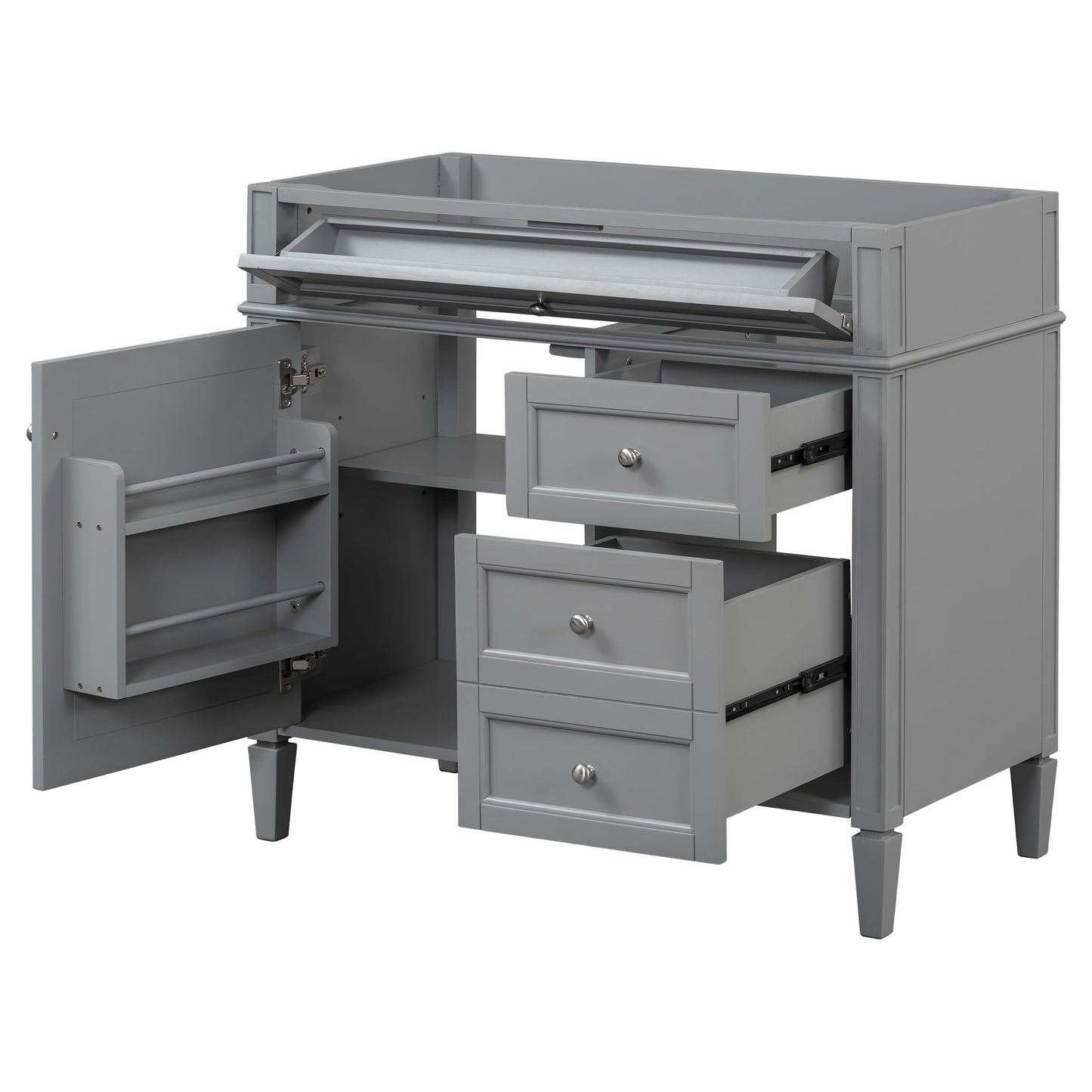 36'' Modern Bathroom Vanity without Top Sink
