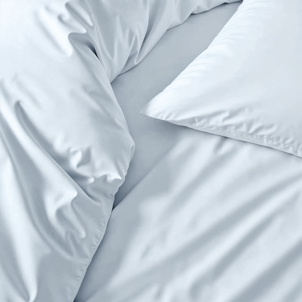 Housse de couette de luxe en satin de coton australien