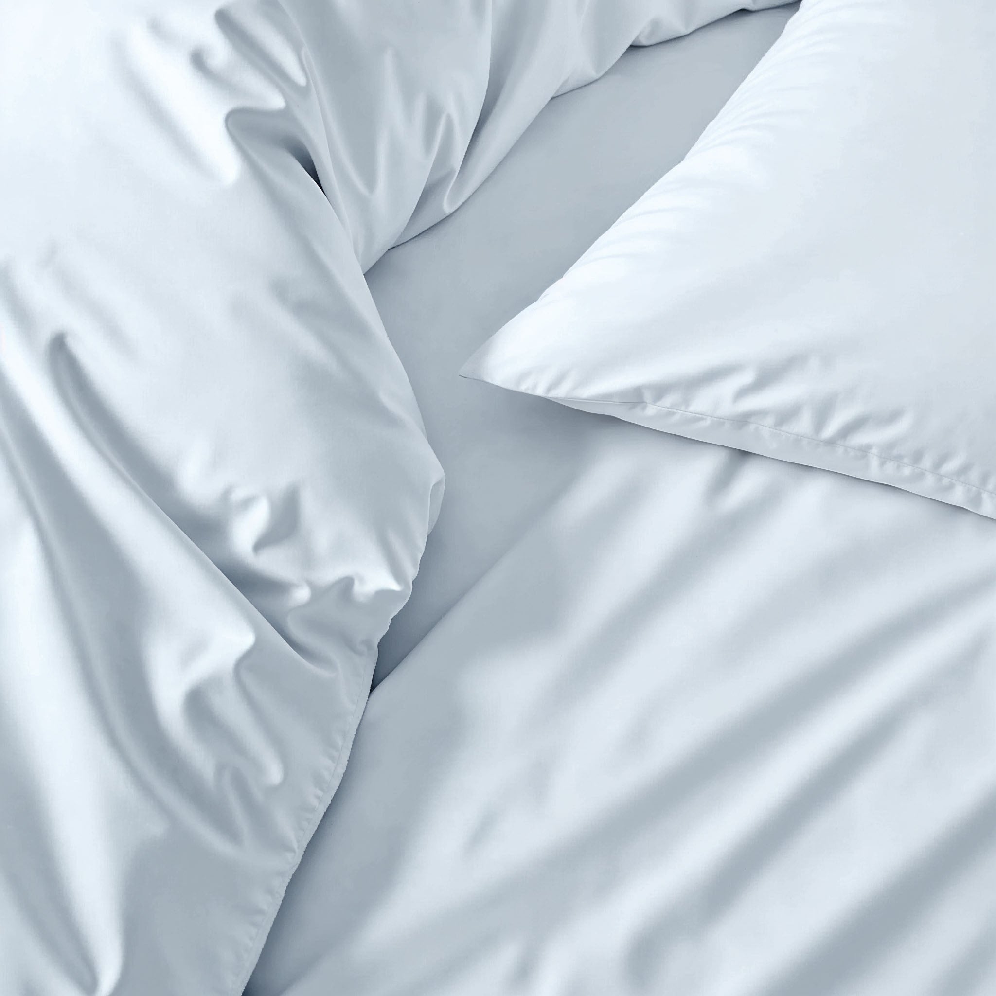 Housse de couette de luxe en satin de coton australien