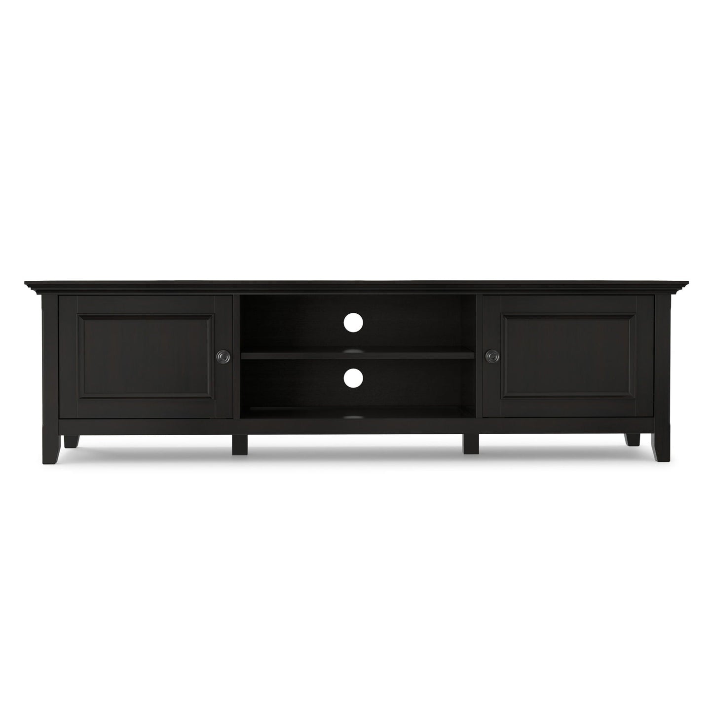 Amherst - Low TV Media Stand - Hickory Brown