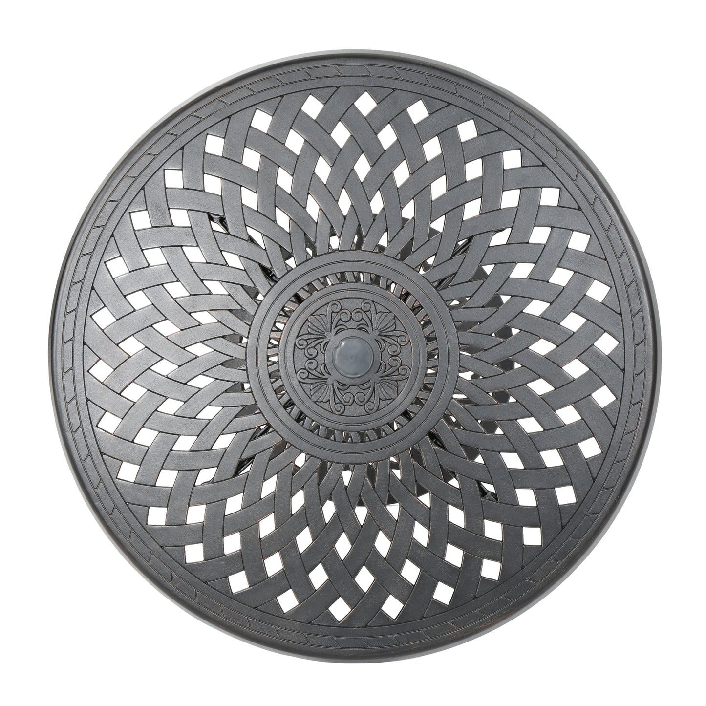 Cast Aluminium 35'' Round Bar Table