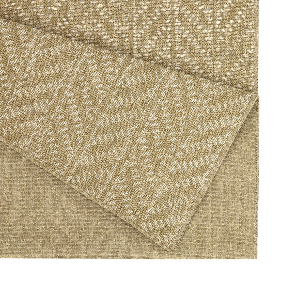 Earth GC_NTL1014 Jute/White Area Rug