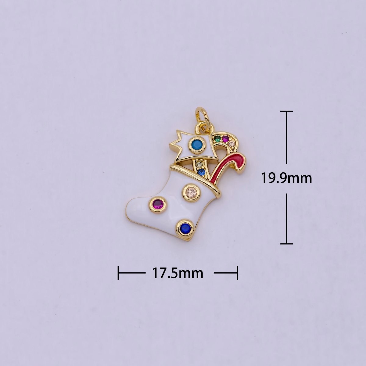 1x Limited Edition Enamel Christmas Charm for Necklace Bracelet Jewelry Inspired Tree, Snowman, Jingle Bell, Stocking Pendant