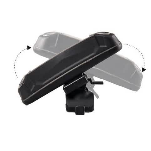 Feu arrière de vélo 2-en-1 500LM rechargeable par USB, LED ultra-léger pour avertissement nocturne