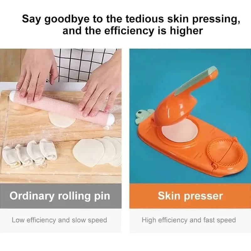 2-in-1 Dumpling Skin Artifact DIY Dumpling Maker