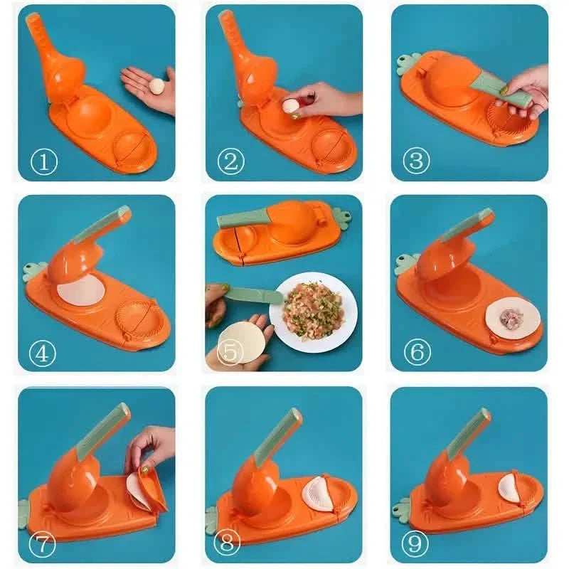 2-in-1 Dumpling Skin Artifact DIY Dumpling Maker