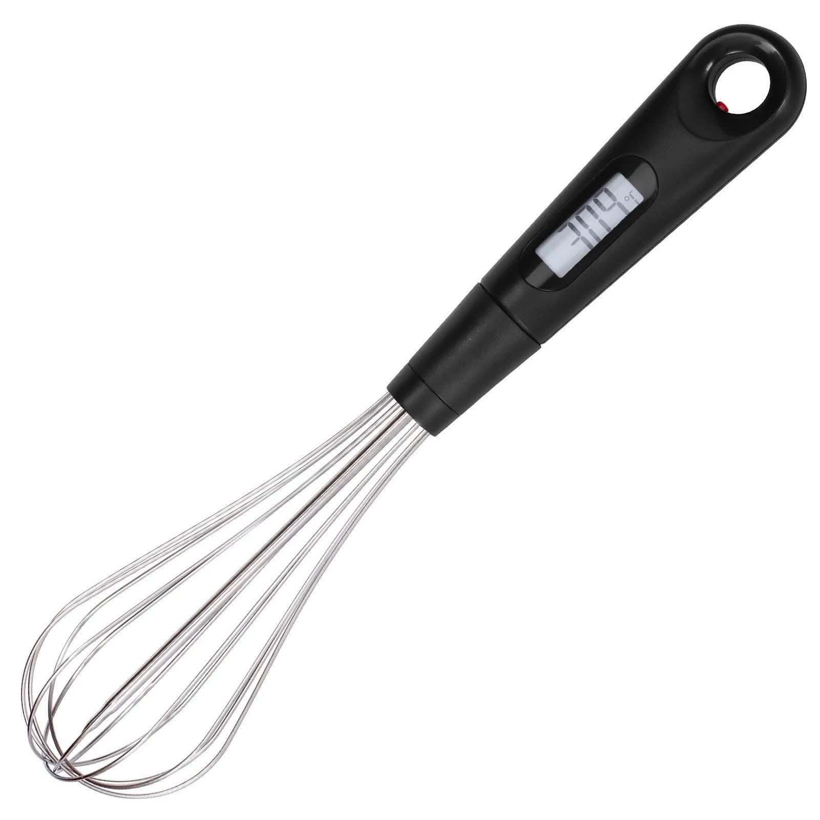 2-in-1 Instant Read Food Thermometer and Egg Whisk