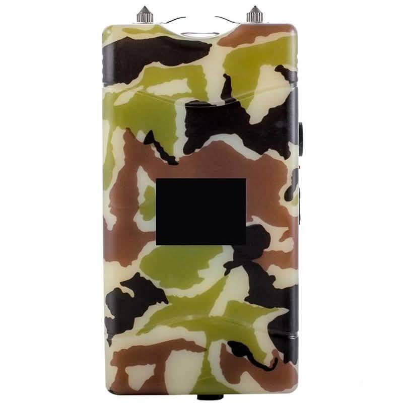 2-in-1 Self Defense 18,000,000V Volt Stun Gun with LED Flashlight