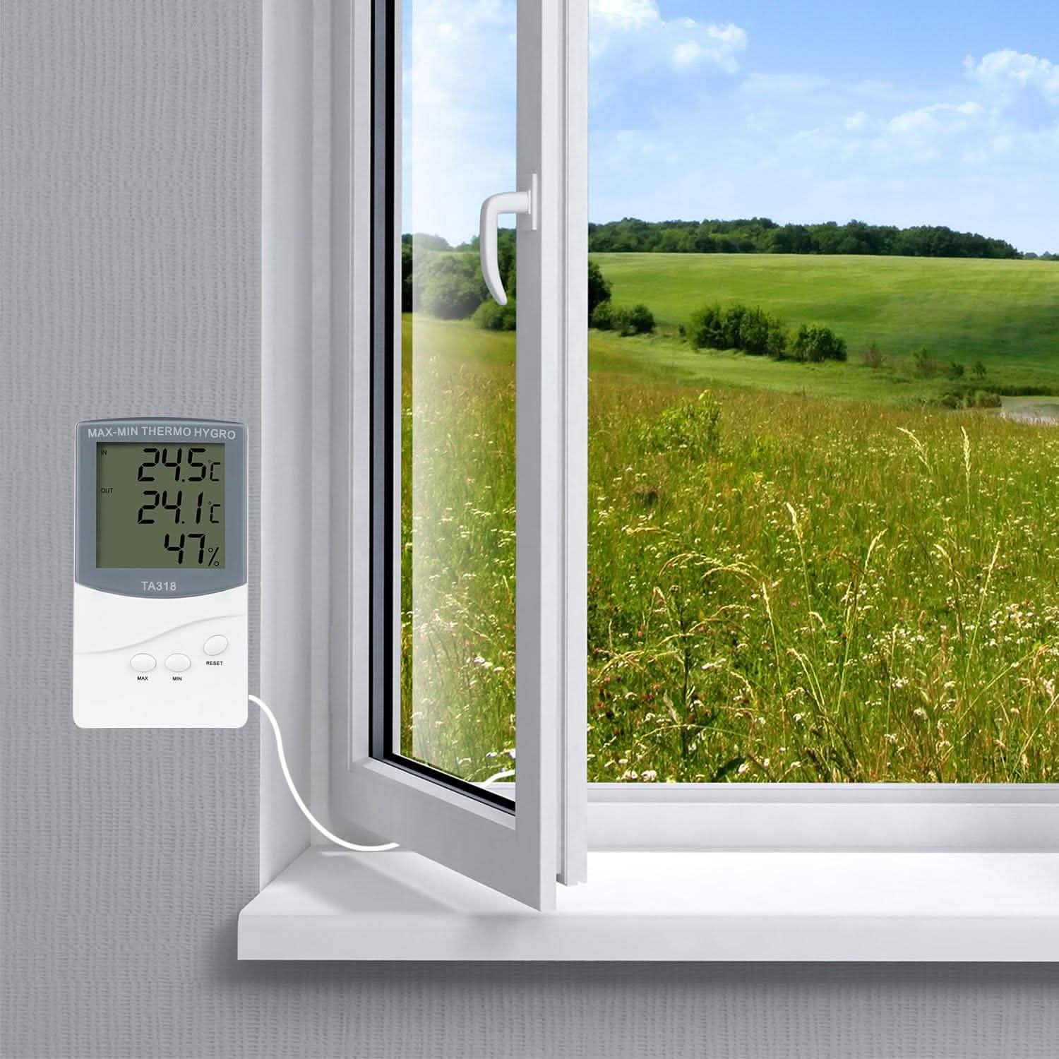 2-in-1 Thermometer and Hygrometer