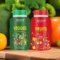 2-Pack: 100% Natural Fruits and Vegetables Supplement
