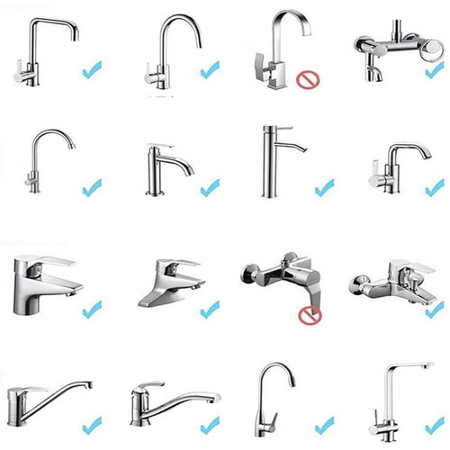 2-Pack: 360 Degree Swivel Faucet Aerator Deluxe Water Saving Faucet Sprayer