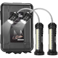 2-Pack: 360º Gooseneck LED Magnetic Base Lamp