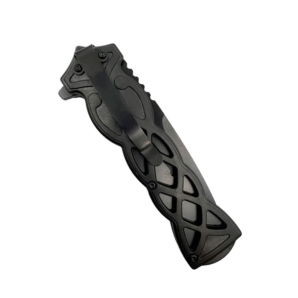 2-Pack: 3.75" Weave Pattern Knife with ABS Handle