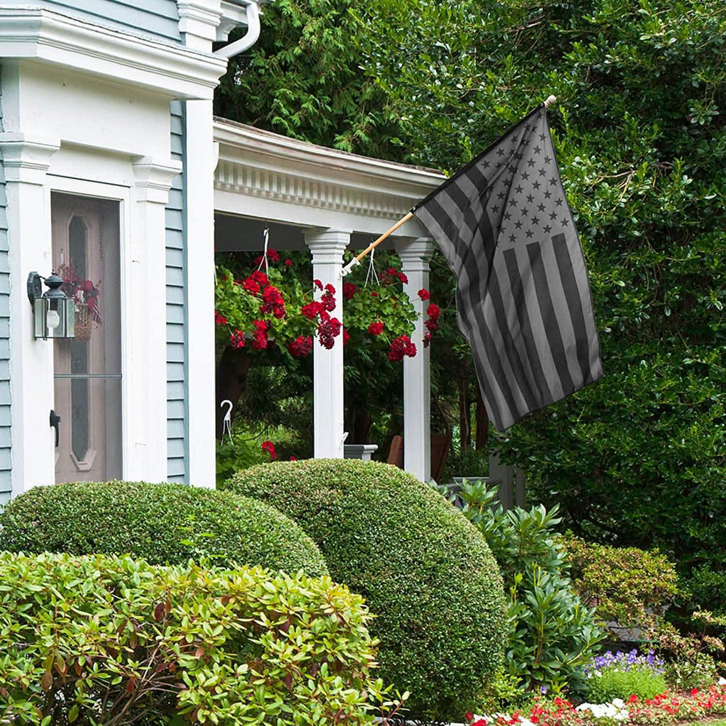 2-Pack: 3X5 Ft. All Black American Flag