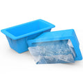 2-Pack: 6.6 lbs. Silicone Freezer Ice Block Molds