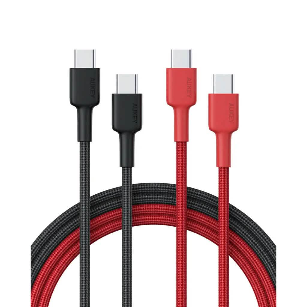 2-Pack: 6.6ft CB-CD28 USB C Cable USB C to USB C Cable