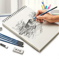 2-Pack: 9X12" 100 Sheets Spiral Sketch Pad
