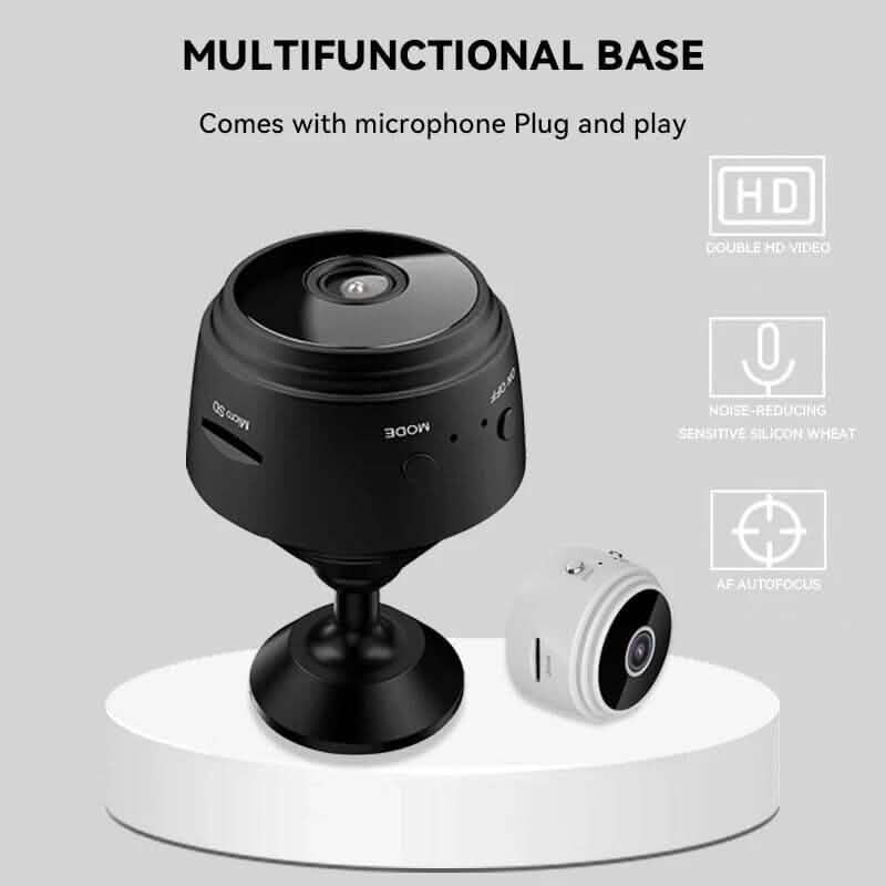 2個セット：A9ミニカメラ HD 720P 2.4G Wifi IPカメラ