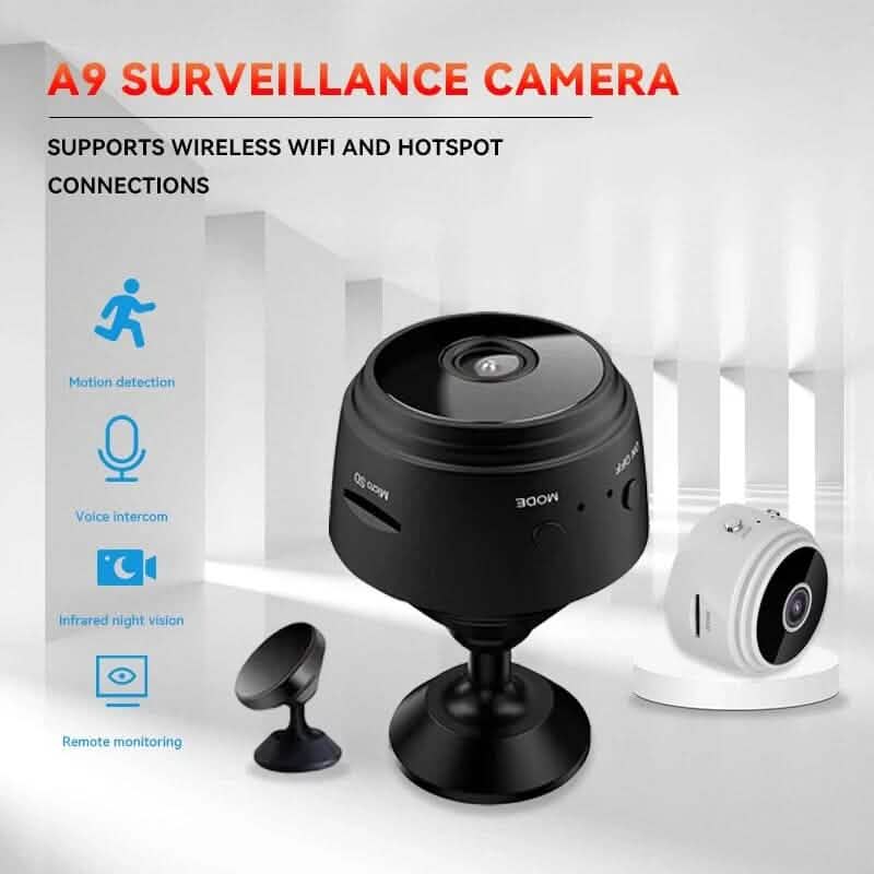 2個セット：A9ミニカメラ HD 720P 2.4G Wifi IPカメラ