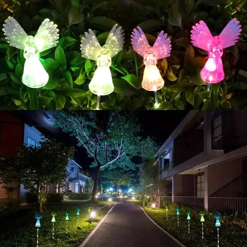 2-Pack: Angel Solar Garden Lights