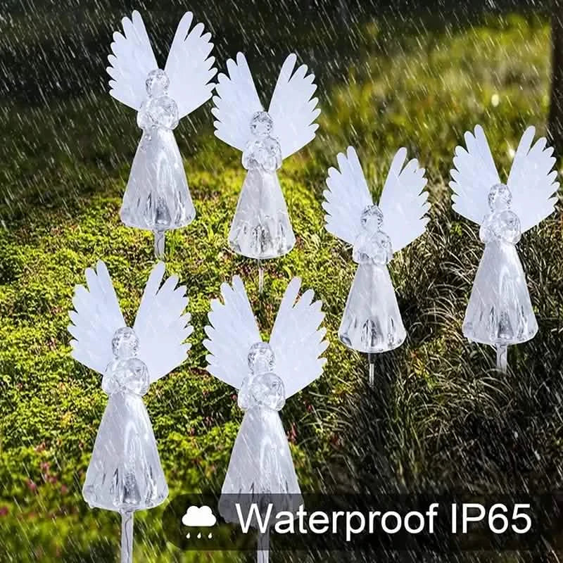 2-Pack: Angel Solar Garden Lights