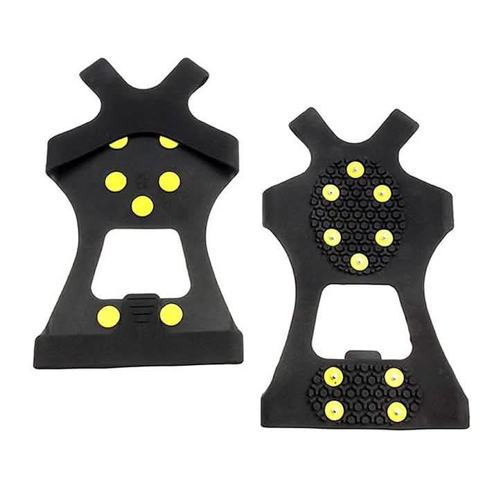 Paquet de 2 : Crampons antidérapants amovibles pour glace