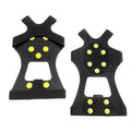 Paquet de 2 : Crampons antidérapants amovibles pour glace