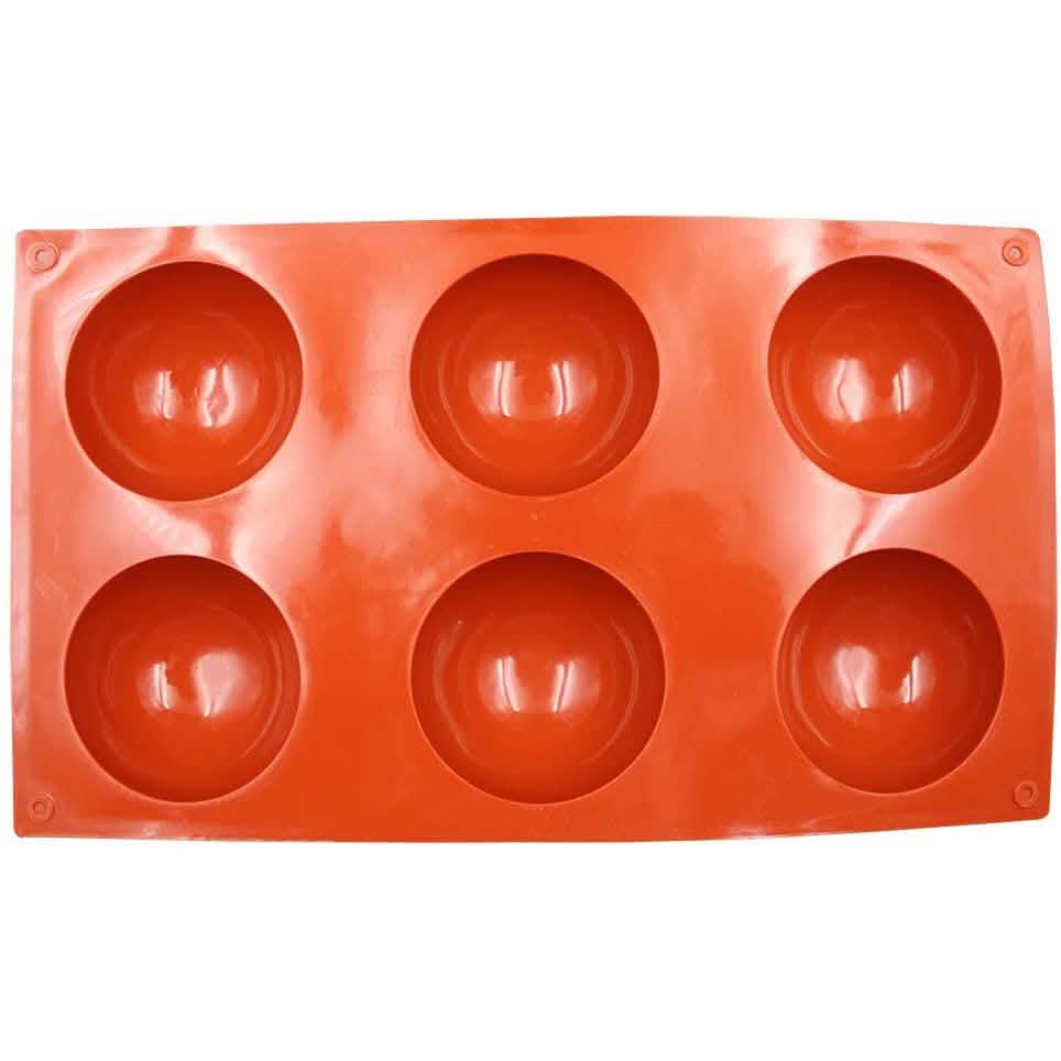Paquet de 2 : Moule en silicone Baker Depot à 6 cavités
