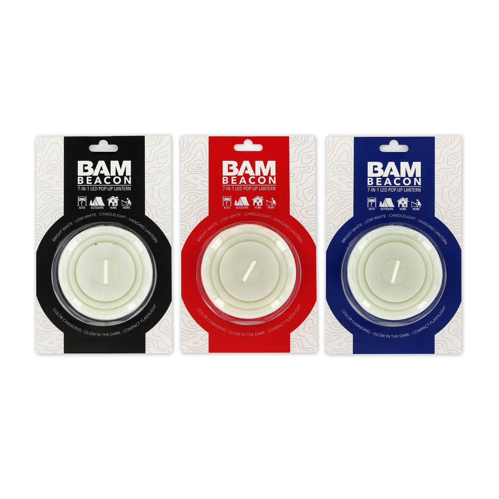 2パック：BAMビーコン 7-in-1 LEDランタン