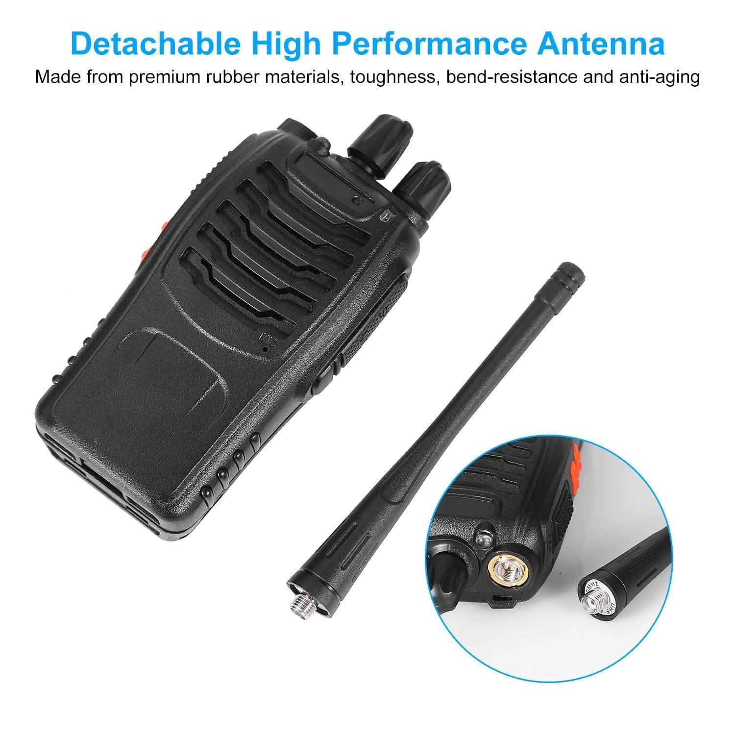 2-Pack: Baofeng BF-888S Walkie Talkies Two Way Radio
