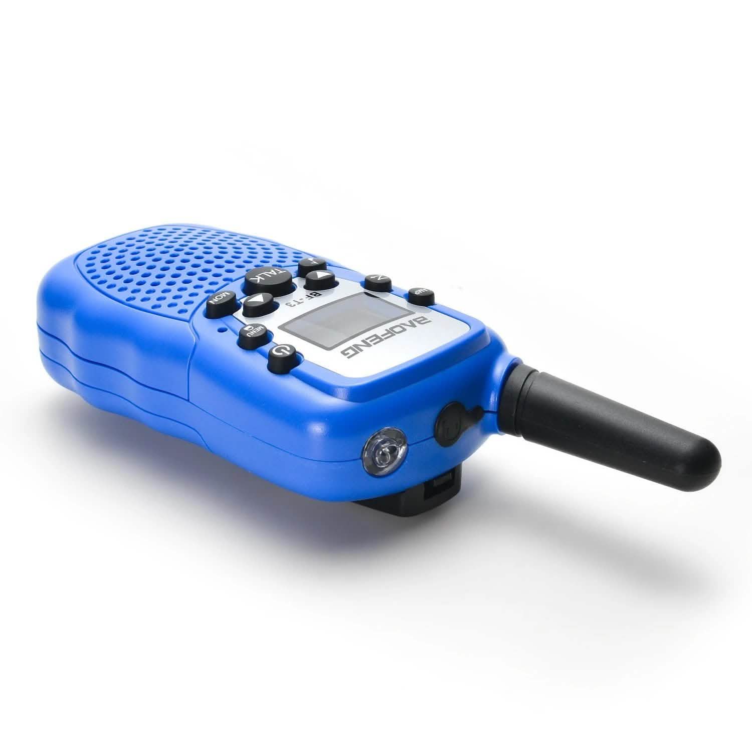 Lot de 2 : Talkies-walkies Baofeng pour enfants radio bidirectionnelle 22 canaux 3-5 miles jouet FRS/GMRS