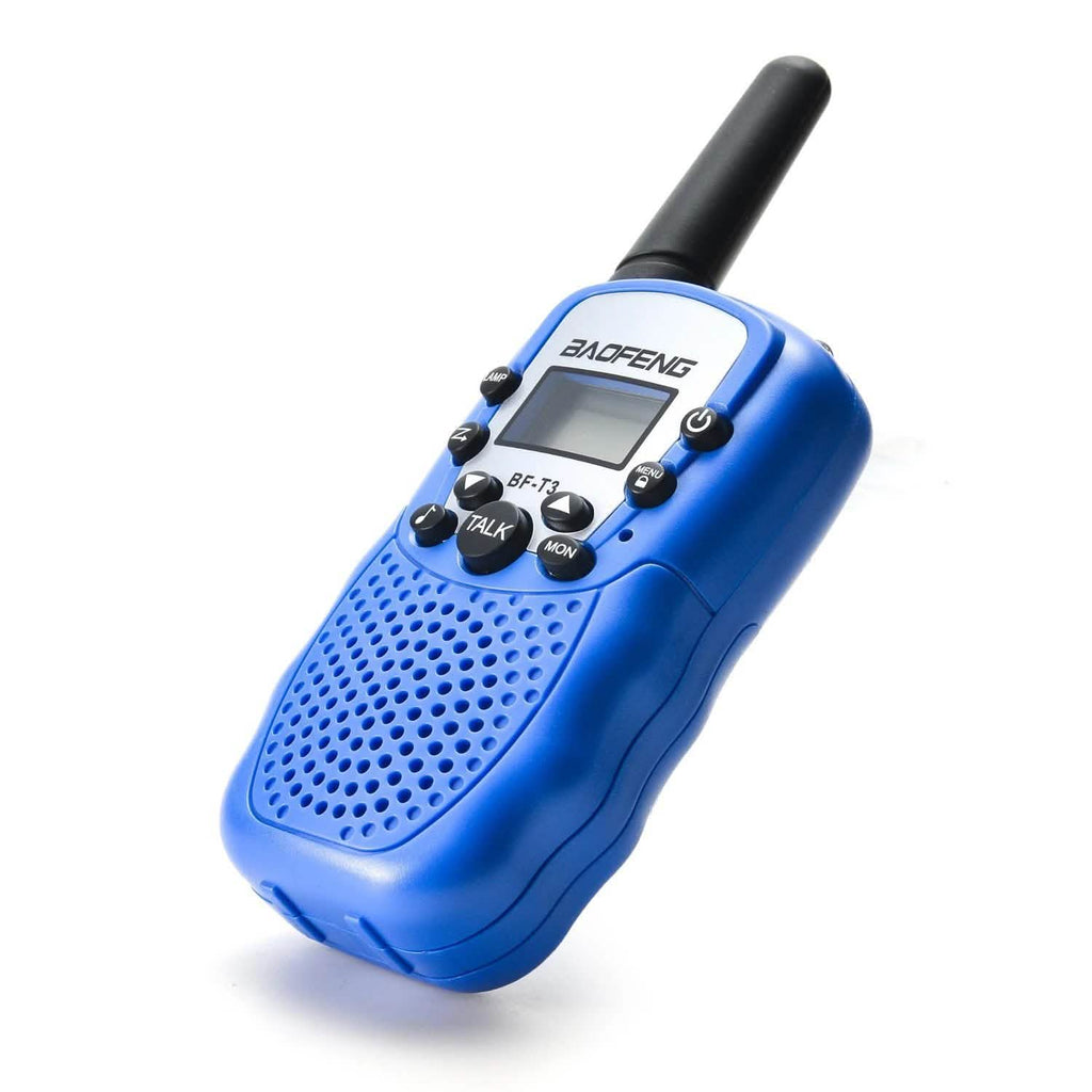 Lot de 2 : Talkies-walkies Baofeng pour enfants radio bidirectionnelle 22 canaux 3-5 miles jouet FRS/GMRS