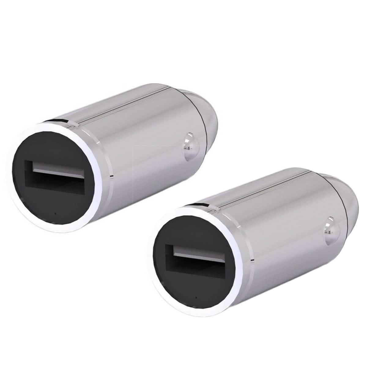 Lot de 2 : Chargeur de voiture Bracketron Xventure Silver Bullet 2,4 A