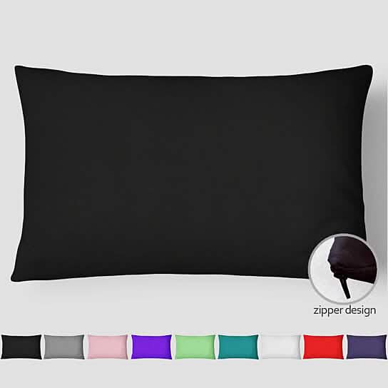 2-Pack: Breathable Lightweight Microfiber Standard Pillow Covers