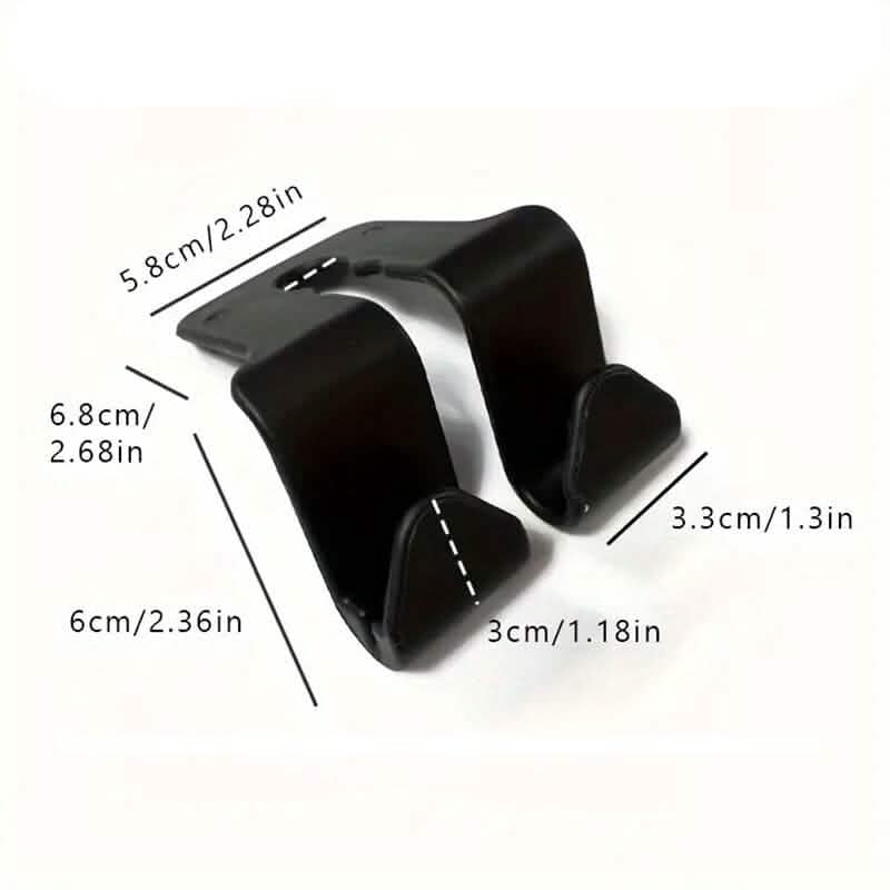 2-Pack: Car Seat Back Multi-Function Hook