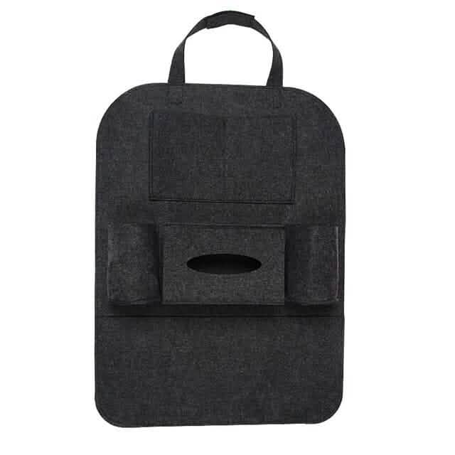 2-Pack: Car Seat Back Storage Bag Multifunctional Adjustable Backseat Storage Bag