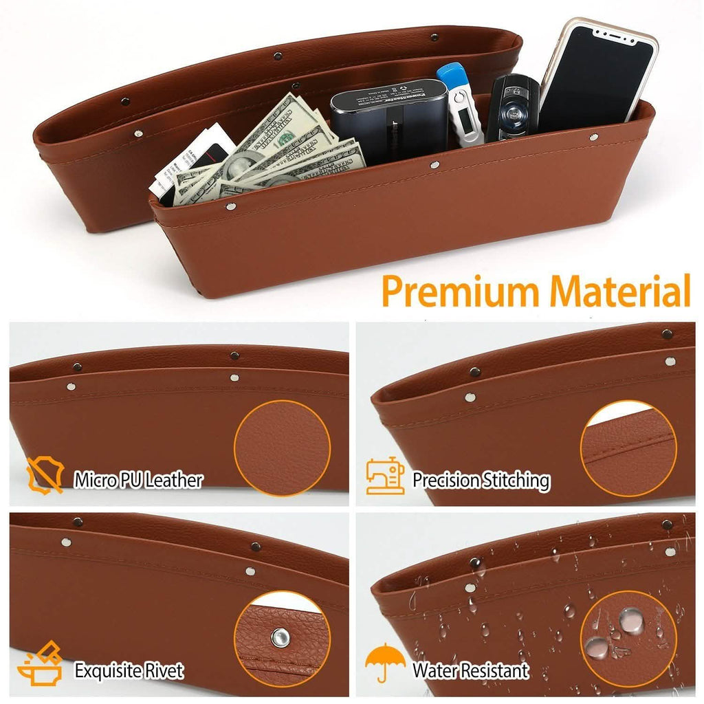 2-Pack: Car Seat Gap Pocket