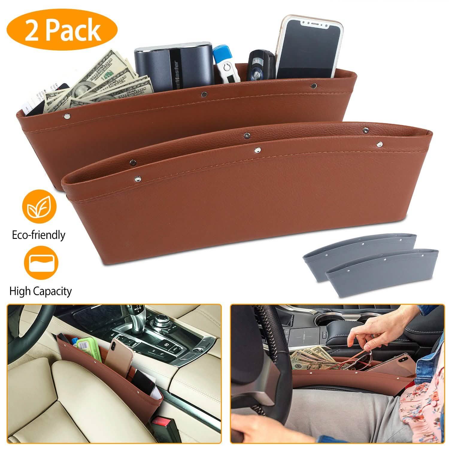 2-Pack: Car Seat Gap Pocket