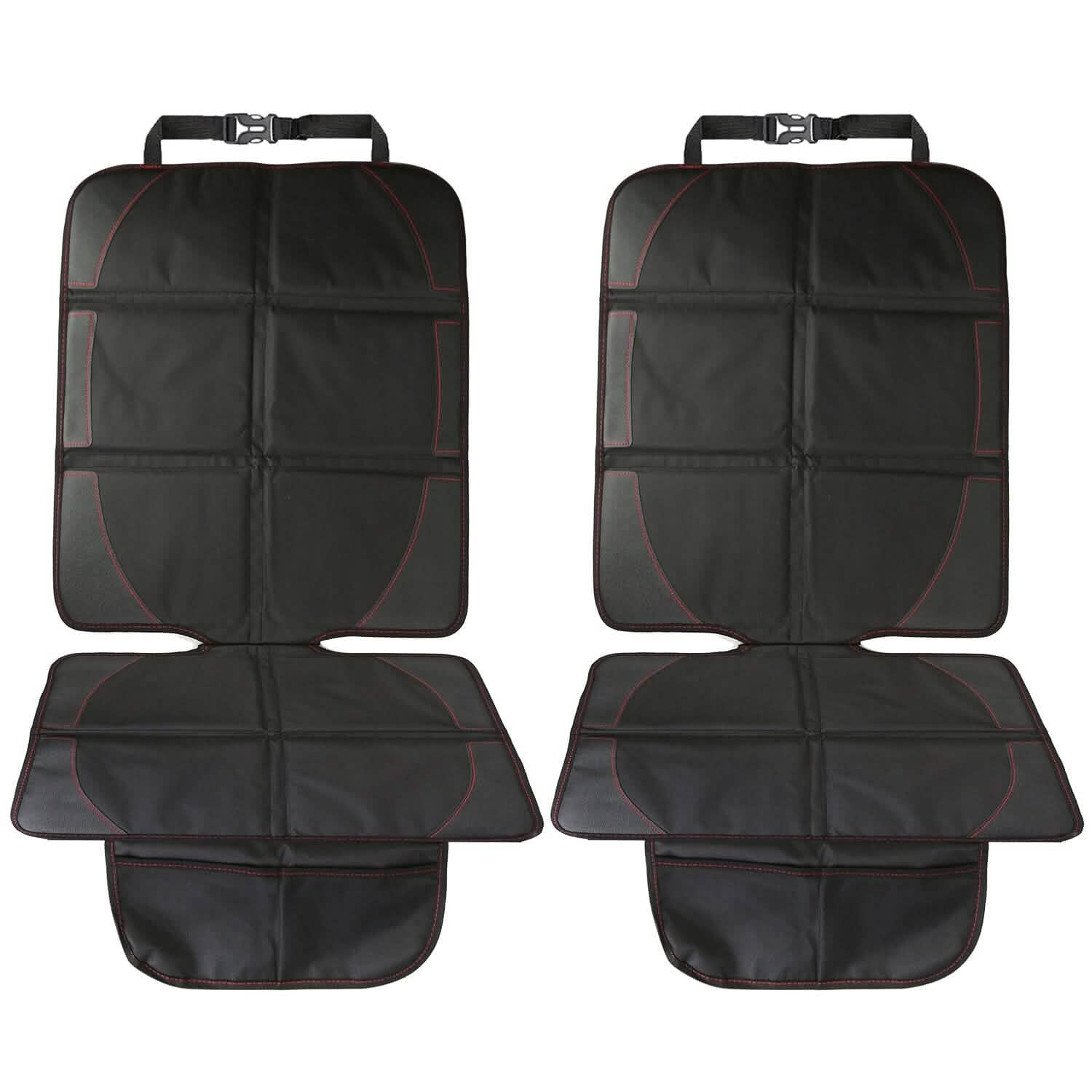 2-Pack: Car Seat Protector Cushion Mat Pad with Thick Padding
