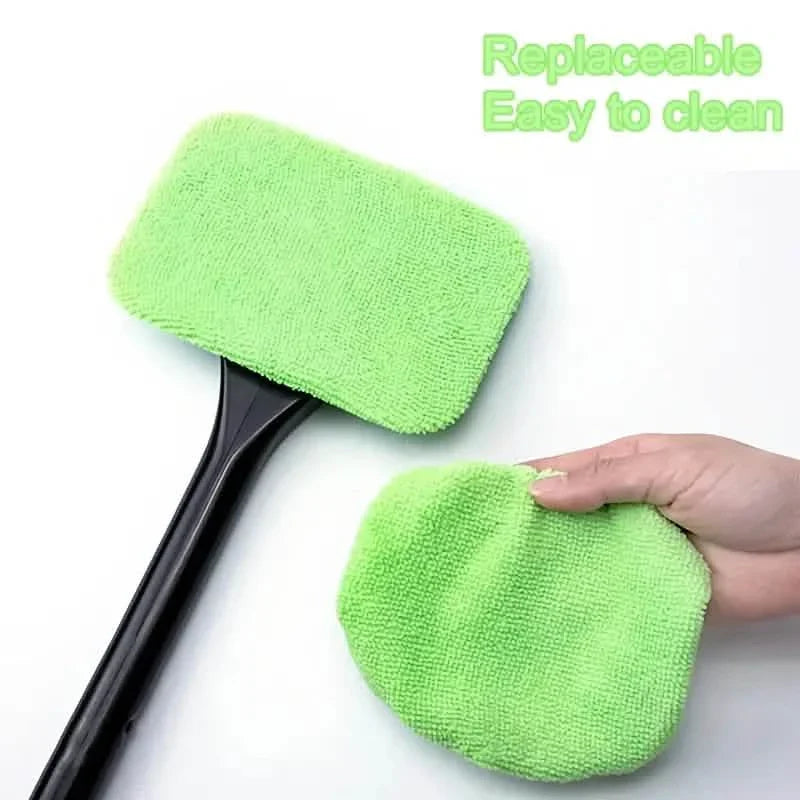 Lot de 2 brosses de nettoyage pour vitres de voiture