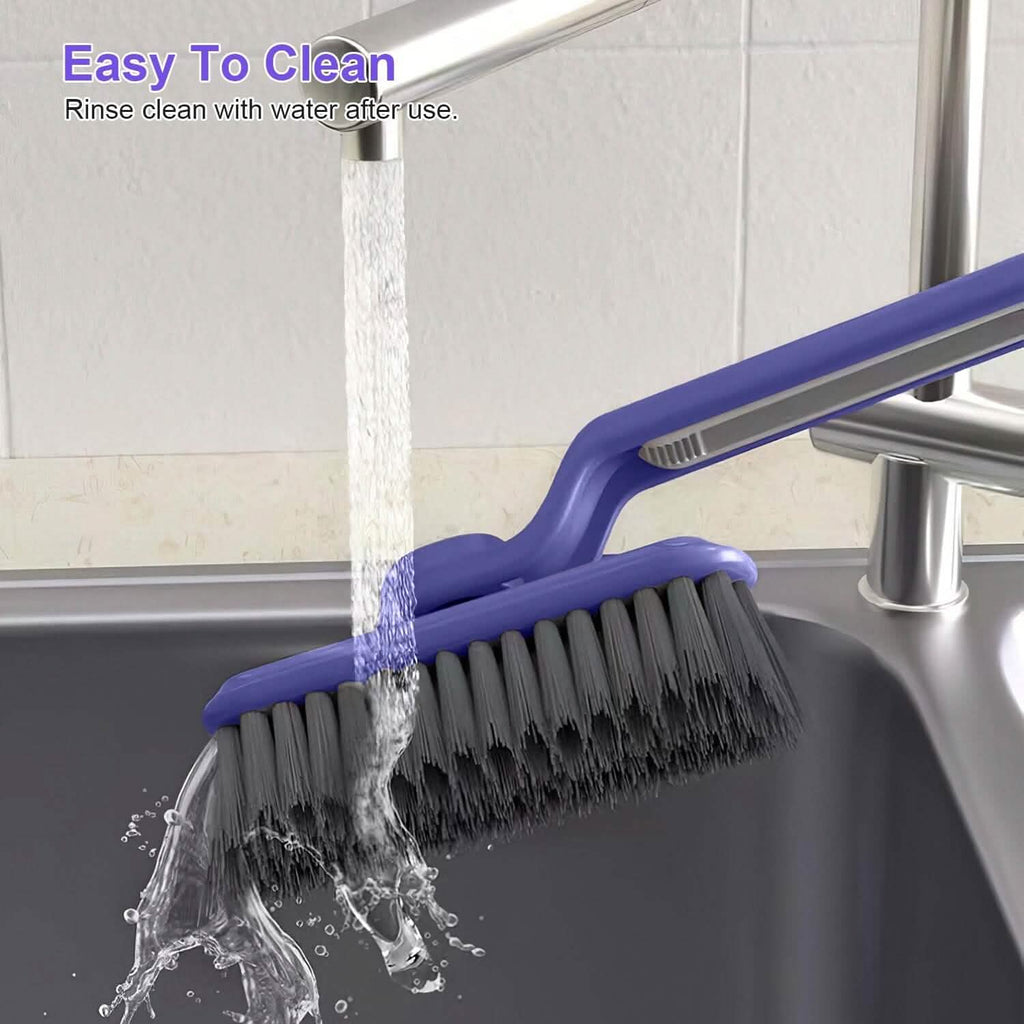 Lot de 2 : brosse à récurer les fentes, poils durs, nettoyeur d'interstices