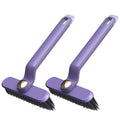 Lot de 2 : brosse à récurer les fentes, poils durs, nettoyeur d'interstices