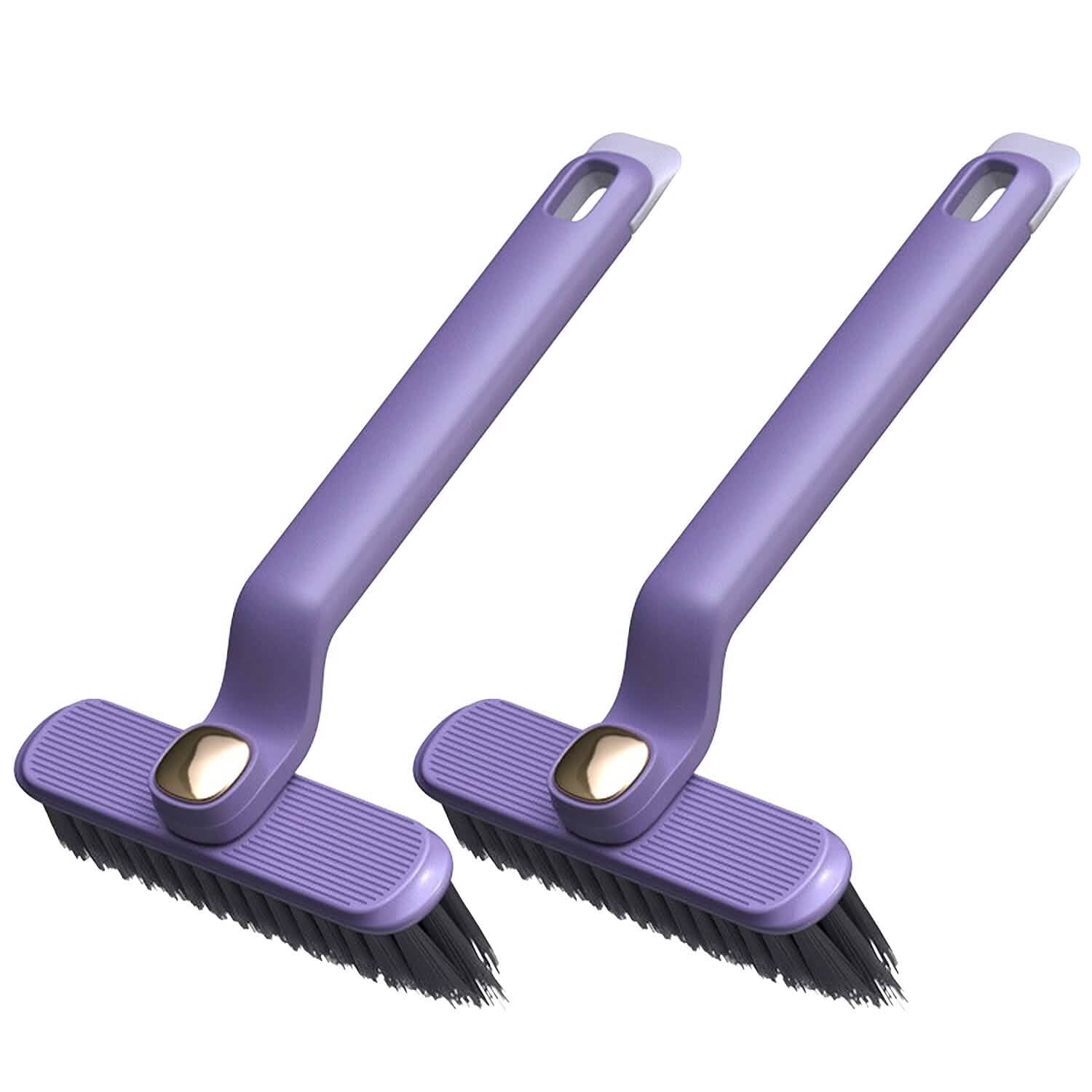 Lot de 2 : brosse à récurer les fentes, poils durs, nettoyeur d'interstices