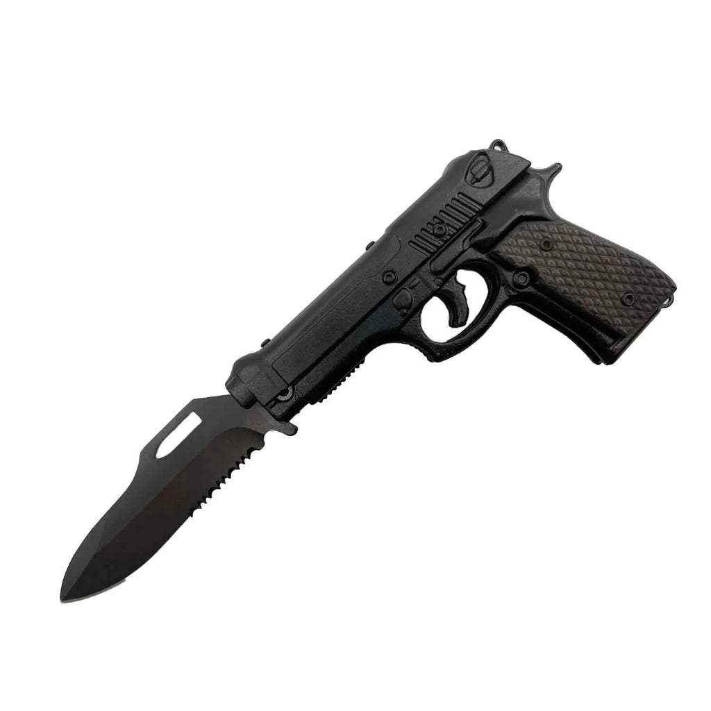 Couteau-pistolet pliant ElitEdge 4,75" avec étui