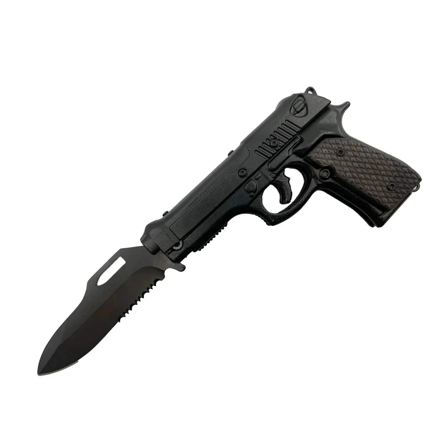 Couteau-pistolet pliant ElitEdge 4,75" avec étui