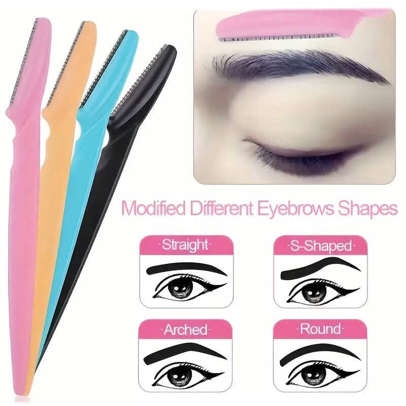 2-Pack: Eyebrow Razor Shaper Shaving Grooming Kit