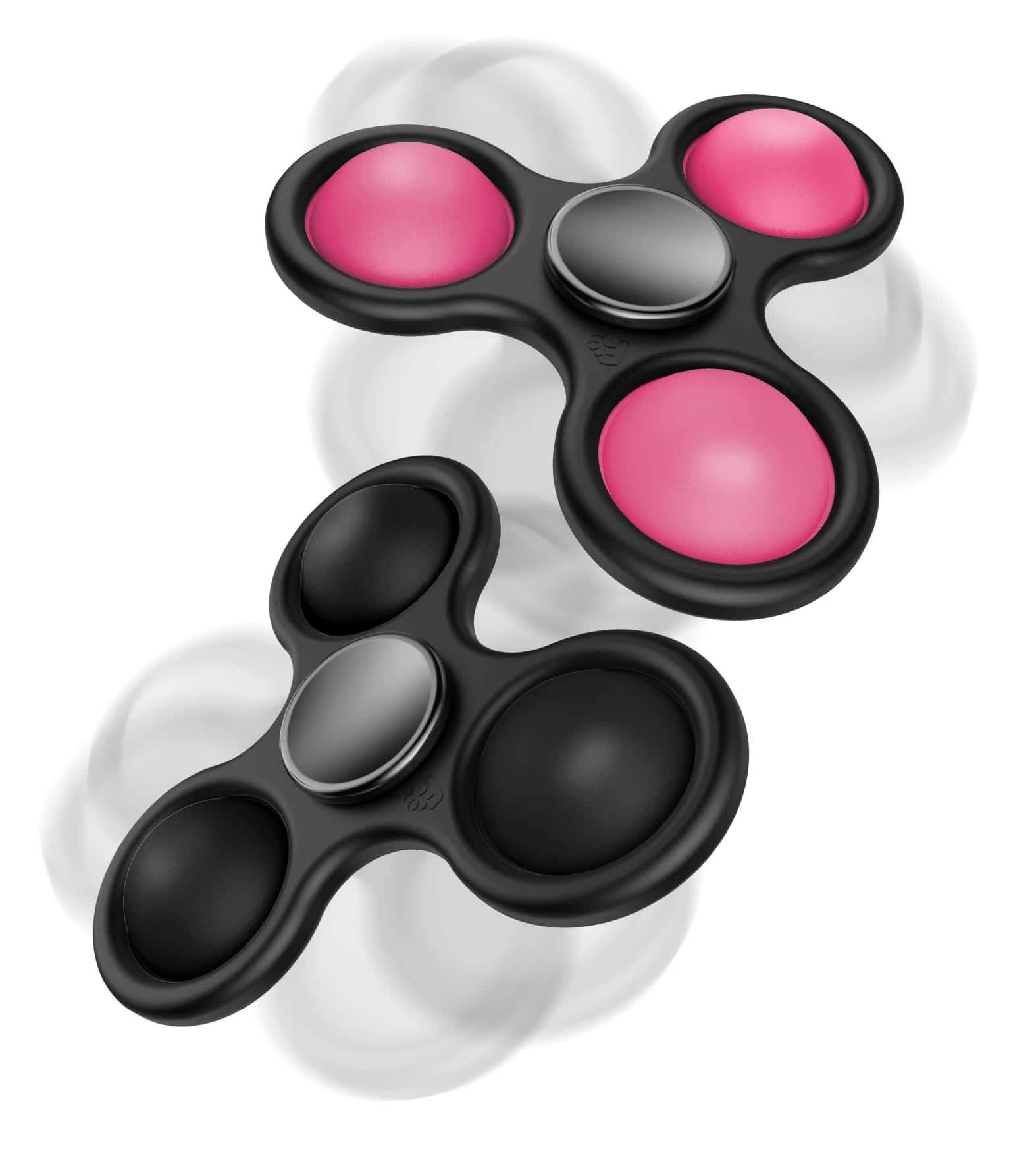 2個セット：フィジェットスピナーポップイットトイ