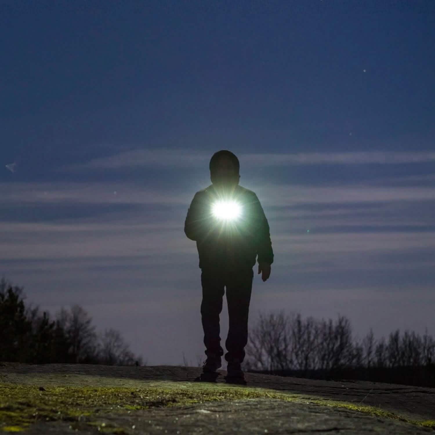 2-Pack: Hand Crank Solar Powered Flashlight